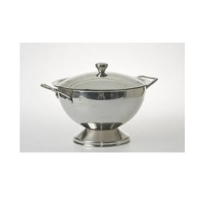 ใหม่มาถึงโลหะ Tureen สำหรับบ้านโรงแรมและร้านอาหารที่ให้บริการการใช้งานที่มีอยู่ในขนาดที่กำหนดเองและรูปร่าง - Product Image 1