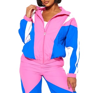 Nueva Moda OEM al por Mayor, Conjuntos Deportivos Cortavientos para Mujer de Alta Calidad, Secado Rápido, Transpirable, con Logotipo Personalizado 2025 - Product Image 2