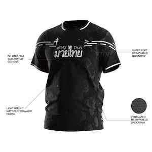 Camiseta personalizada con estampado de tigre |   Ropa de Artes Marciales de Alta Calidad para Entrenamiento, Camiseta - Product Image 5