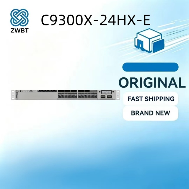 C9300X-48HX-E Catalyst 9300X 48 Port 10G MGig 90W UPOE+ Switch 1 Tbps Stacking 480G Switching Capacity New Original Ready Stock