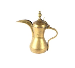 Cafetera Dallah árabe recubierta de cerámica blanca Cafetera de lujo para restaurantes de hoteles en casa a precio mayorista - Product Image 5