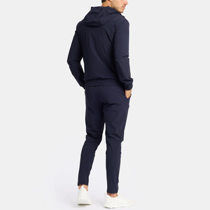 100% personnalisable hommes survêtements en Nylon séchage rapide vêtements de sport personnalisé Logo impression survêtement 2 pièces ensemble pour hommes Service OEM - Product Image 6