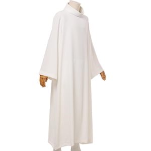 Ropa de clérigo vintage, vestido de clérigo para mujer, cuello redondo, manga larga, vestido de iglesia, disfraces para hombre - Product Image 5