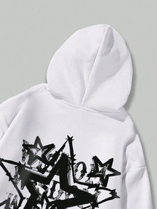 Service OEM Sweats à capuche d'hiver avec strass brodés pour hommes-Oversized Customized Thermal High Streetwear Loose Fit - Product Image 2