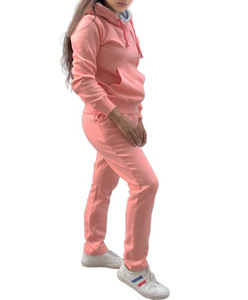 Conjunto Deportivo de Forro Polar Personalizado para Invierno, Unisex, Tallas Grandes |   Conjunto de Sudadera con Capucha y Pantalones Deportivos de 2 Piezas |   Conjunto Deportivo de Algodón Suave |   Estilo Urbano |   OEM - Product Image 2