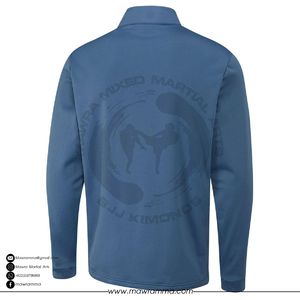 Sudadera Mawra OEM Unisex con Media Cremallera, de Alta Calidad, para Invierno, Bordada, para Entrenamiento, Running, Gimnasio, Ropa Deportiva - Product Image 6