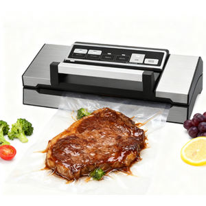 Selladora al Vacío Eléctrica de Acero Inoxidable de 95 kPa y 125 W, Máquina Empacadora de Alimentos Totalmente Automática de Uso Comercial, Capacidad de 5.1-10 L, Ahorradora de Energía - Product Image 1