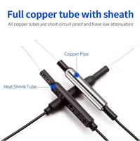 Antenne de tube de cuivre de routeur de point d'accès sans fil optimisée de 2.4GHz