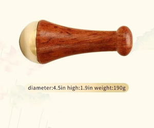 Baguette Kansa faite à la main masseur facial 100% Original Designer Spa & Salon outil de qualité supérieure et soins de la peau par glowin fashion - Product Image 6