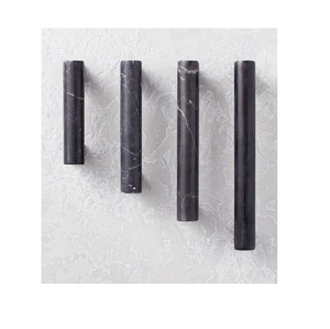 Armoire en pierre Poignée de porte en marbre et poignées Marbre Laiton Commode Tiroir Bouton de porte Poignée look pièce design - Product Image 2