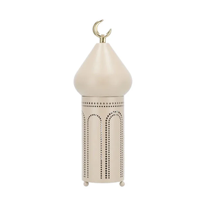 Bougie traditionnelle tour disponible célébration de l'Aïd décoration Minaret Style bougeoir décor vivant Minaret bougeoir - Product Image 1
