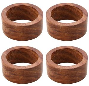 Porte-serviette rustique en bois de forme carrée pour la maison et la table de fête de mariage vente d'usine décorative à un prix raisonnable - Product Image 2