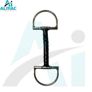 Junta única en forma de D de broca de caballo de acero inoxidable ALMAC diseñada para durabilidad, comodidad y control efectivo para jinetes - Product Image 2