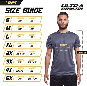 T-shirt col rond de haute qualité pour hommes, estival, multicolore, vente en gros, mode GYM, T-shirt brodé avec Logo personnalisé - Product Image 6