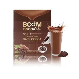 Il miglior grado di cacao più polvere per bere fatto con cacao scuro senza zucchero aggiunto 36 In un prodotto dalla Thailandia