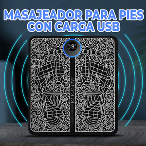 Massaggiatore plantare portatile a infrarossi, ricaricabile tramite USB, stimolatore elettrico per il corpo - Product Image 2