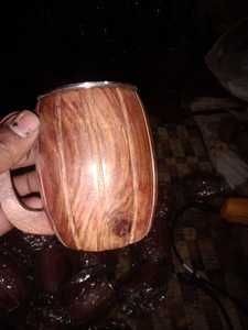 Tasse à boire en bois sur mesure pour la revente d'hydromel et de Viking Tasse en bois fabriquée à la main pour l'hydromel et l'approvisionnement en magasin Viking - Product Image 5