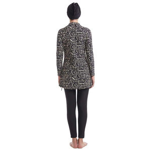 Sublimación personalizada Impreso Cómodo y transpirable Baño Natación competitiva con pantalones Precio inferior Burkinis islámicos Desgaste - Product Image 4