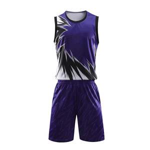 Meilleur prix uniforme de basket-ball pour les jeunes nouveauté matériau respirant hautement recommandé pour les sports d'été - Product Image 4