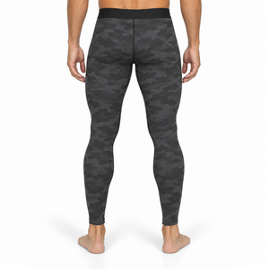Wholesale High Quality Men's Adjustable <b>Compression</b> <b>Leggings</b> Pockets Quick Dry Customizable Colors-Workout Fitness Running - Product Image 5