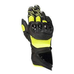 Men's Yellow/Black Armoured Racing Gloves Breathable Winter Motorbike Riding Gloves for Track Racing Auto Racing Riders' - Product Image 2