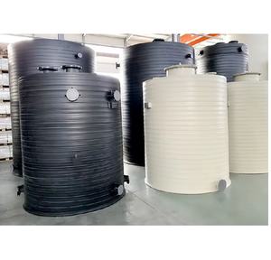 ถัง HDPE ทนสารเคมีแบบไม่มีตะเข็บสำหรับถังเก็บของเหลว HCl ออกแบบมาเพื่อติดตั้งง่าย - Product Image 5