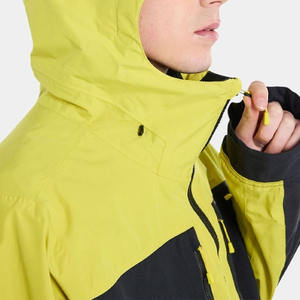 Chaqueta de esquí de talla grande para hombre recién llegada aislamiento de alta calidad tela transpirable cremallera chaqueta a prueba de viento y agua para hombre - Product Image 4