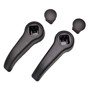 Poignée de réglage du siège noire, 2 pièces pour Renault Clio 2, Twingo 1 SG2209-A - Product Image 4