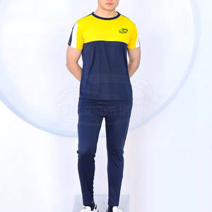 Camisetas de punto para hombre al por mayor uso al aire libre conjunto Diseña tu propio producto conjunto de camisetas de punto para hombre - Product Image 1