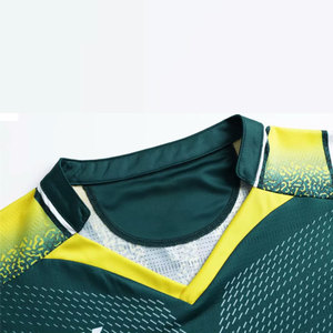 Vente en gros 100% polyester uniforme de tennis respirant confortable imprimé de haute qualité léger bas prix sublimation uniformes de tennis - Product Image 3