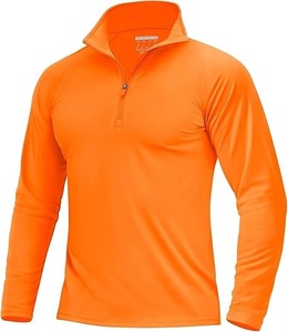 Sudadera con cremallera de cuarto para mujer para hombre 320GSM Algodón Poliéster French Terry Sudadera con capucha de gran tamaño Bordado Logotipo personalizado en blanco - Product Image 1
