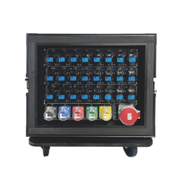 Nouvelle Tableau de Distribution Électrique Extérieur Golden Electric GD-24A avec Prise Camlock, 24 Prises, 16A, 380V, Américain