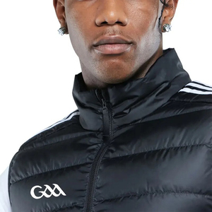 Venta al por mayor Plain Winter Puffy Gilet Hombre Chaleco Transpirable Winter Puffy Gilet Hombre VestGaaHurlingGaelicPadded PufferJecketZipper Gilet - Product Image 4