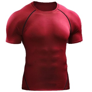 2025 Customize Logo Design Rash Guard New <b>Men's</b> Stylish Jogging Wear New Premium Summer Breathable Shirt - Product Image 1