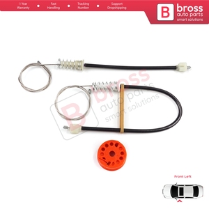 Kit de réparation de lève-vitre BWR5572 Porte gauche pour S2000 AP1 AP2 1999-2009 72250-S2A-A03 Pièces automobiles Bross Fabriqué en Turquie - Product Image 2