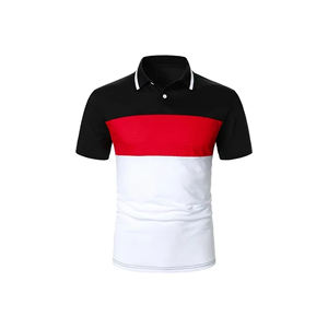 Polo de algodón en blanco liso al por mayor de nuevo diseño, camisetas de golf con impresión de logotipo personalizado, polos de algodón de talla grande para hombre de Bangladesh - Product Image 3