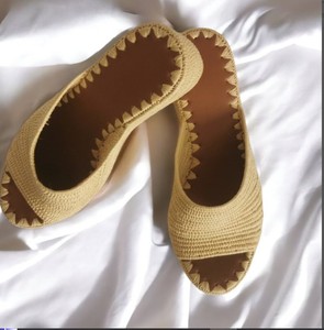 รองเท้าแตะ Raffia สำหรับผู้หญิง, รองเท้าแตะ Raffia - Product Image 2