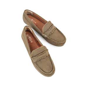 Trendy WN4394 Mocasín de lona Estilo Mehndi Zapatos para mujer - Product Image 1