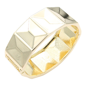 Braccialetti di moda a cerniera placcati in oro elegante Design braccialetto da donna - Product Image 2