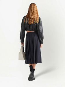 Chaqueta de cuero genuino Vintage de alta calidad para mujer - Product Image 3