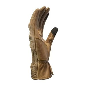 Guantes de moto de materiales personalizados para hombres y mujeres con su propio diseño de logotipo Guante de moto de carreras con rango bajo - Product Image 4