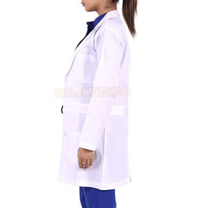 Bata de laboratorio transpirable de etiqueta privada Bata de laboratorio para uso en exteriores Bata de laboratorio cómoda - Product Image 5