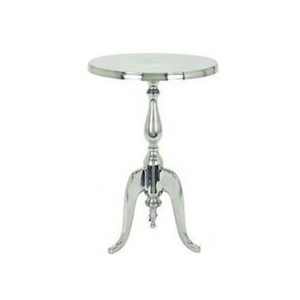 Table de luxe en métal et mable avec revêtement en poudre noire, table de centre de jardin au design fait main pour restaurant et hôtel - Product Image 5