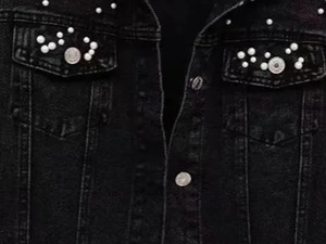 Chaquetas Vaqueras Holgadas Extra Grandes Personalizadas para Mujer, Color Caramelo Ecológico, Ropa Exterior Informal de Otoño Invierno, Estilo Moderno y a la Moda - Product Image 2