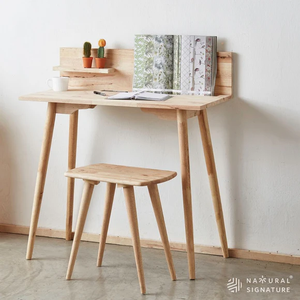 Set Scrivania Compatta <span class=keywords><strong>in</strong></span> Legno con Ripiano Superiore per Ufficio Domestico, Esportazione Premium di Mobili dalla Malesia - Product Image 4