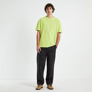 Camiseta de algodón 100% personalizada con hombros caídos para hombre, manga corta de gran tamaño, estampado de secado rápido, disponible en todos los colores con precios - Product Image 3