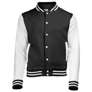 Chaqueta Bomber Universitaria Retro de Alta Calidad Directo de Fábrica, Mangas de Cuero, Unisex, OEM Personalizado, Impermeable - Product Image 5