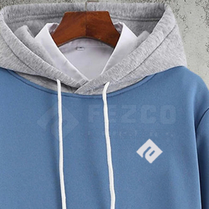 Sweats à capuche surdimensionnés légers en coton avec logo personnalisé OEM pour hommes Sweats à capuche pour hommes avec taux de vente global - Product Image 3