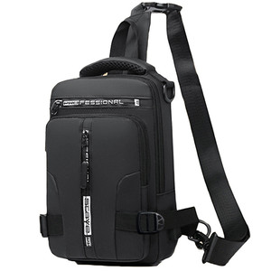 Sacs bandoulière neutres pour hommes et femmes avec fermeture éclair, pour les voyages - Product Image 6