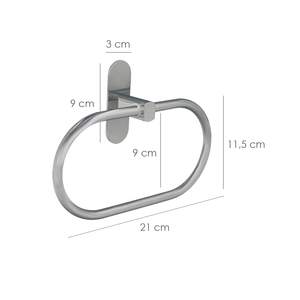 Portasciugamani Maurer Anilla Color Inox Autoadesivo - Product Image 2